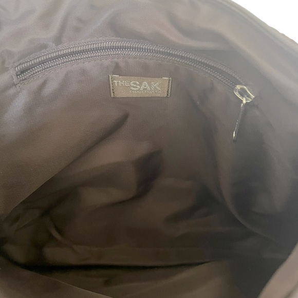 The Sak brand woven fabric purse in excellent condition in beautiful brown tones - Picture 5 of 5